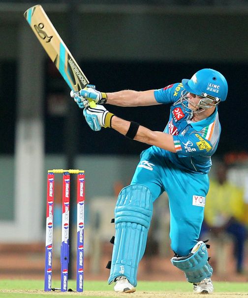 Steven Smith Hits A Reverse Sweep For A Six