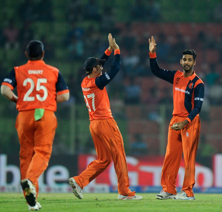 Ahsan Malik the right-hand medium fast bowler from Netherlands
