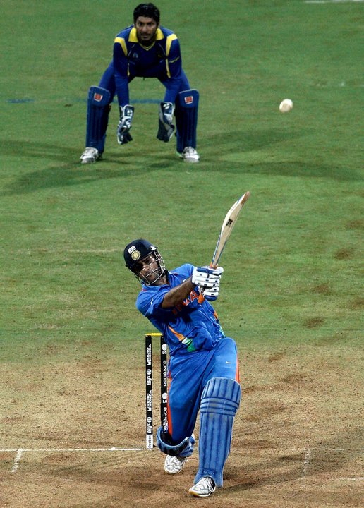 “Dhoniiiiii finishes off in style” This epic line from Ravi Shastri after Dhoni hit the winning six in the final of World Cup 2011.(Photo Source : Internet)
