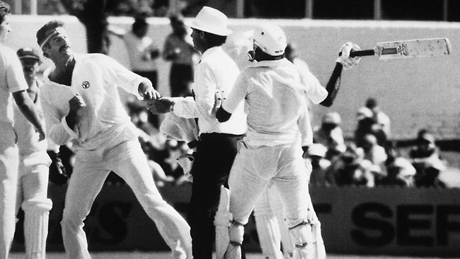 Famous incident of Aussie pacer Dennis Lille and Pakistani Javid Miandad
