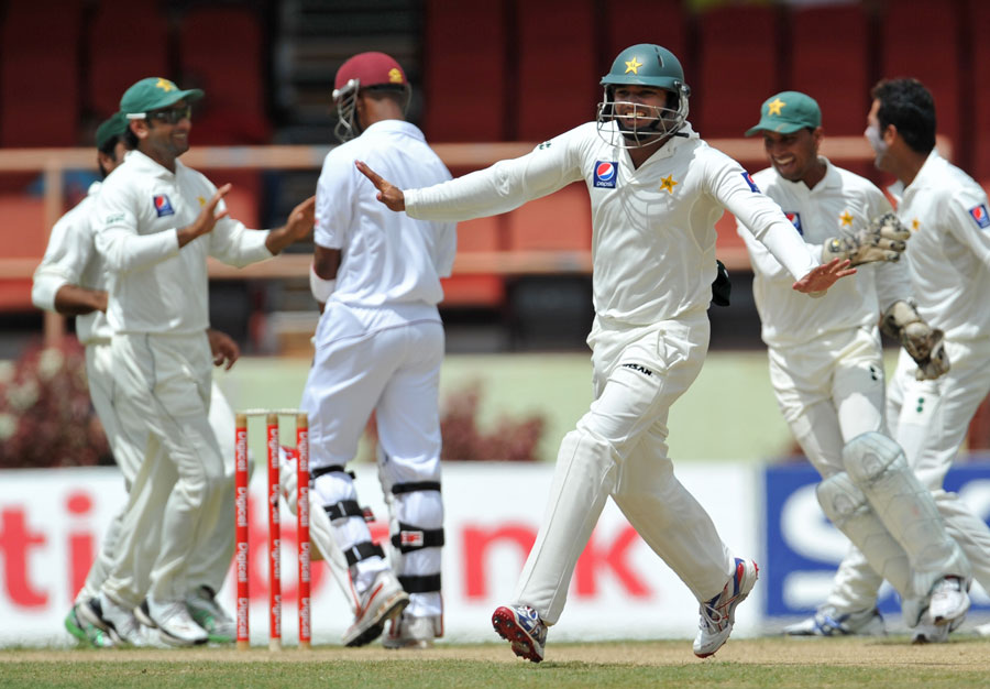 Pakistan has tasted defeat in 11 test's in WI