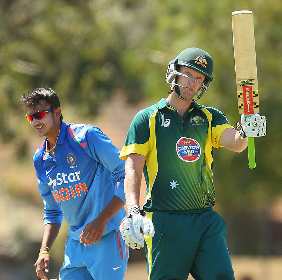 Cameron White celebrates after scoring Century in the Final | Photo Source: Cricinfo