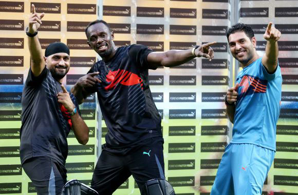 I wanted to be a cricketer: Usain Bolt .(Photo Source : PTI)