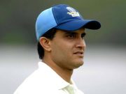 Portrait Of Former Indian Player/Captain Sourav Ganguly