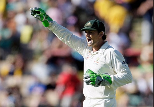 Adam Gilchrist appeals for a lbw (Photo Source: Getty Images)