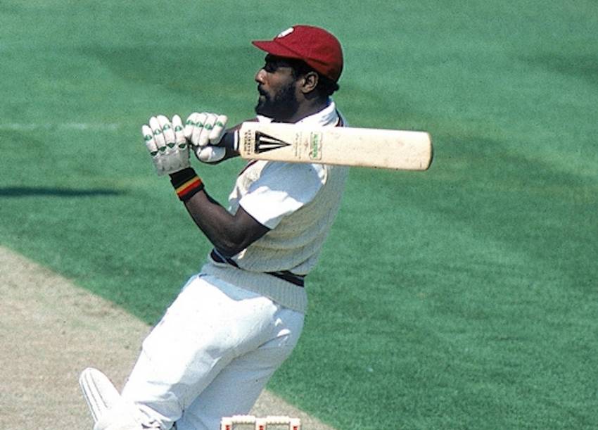 Another Captain’s innings came from the original master blaster Sir Viv Richards scored 181 off 125 balls against Sri Lanka in Karachi in the 1987 World Cup encounter. (Photo Source: Getty Images)