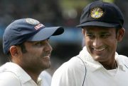 Virender Sehwag and Anil Kumble