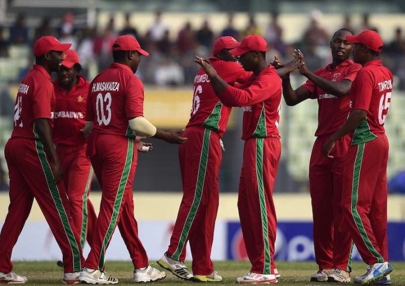 Zimbabwe has won only 5 games in ICC events from 2011.  (Photo Source: AFP)