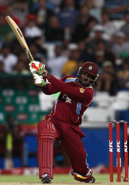 West Indian giant Chris Gayle has hit 24 sixes in World Cups.. (Photo Source: Gallo Images)
