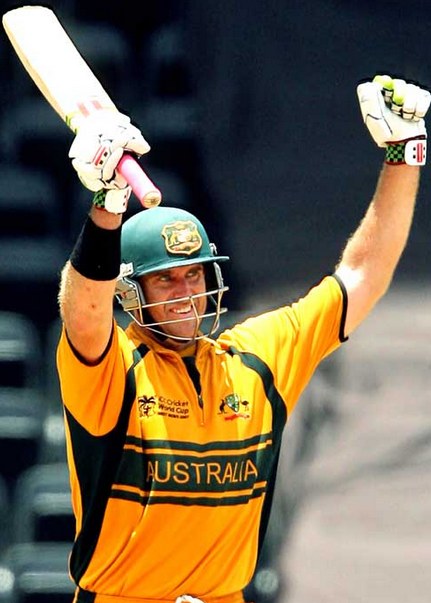Hayden top scored for Australia with 181 runs. (Photo Source: AFP)