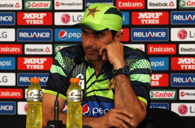Misbah ul Haq took the responsibility of the loss and said they failed in all the three departments against West Indies. (Photo Source:ICC) 