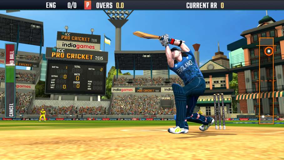 ICC Pro Cricket 2015 is an offering from Indiagames
