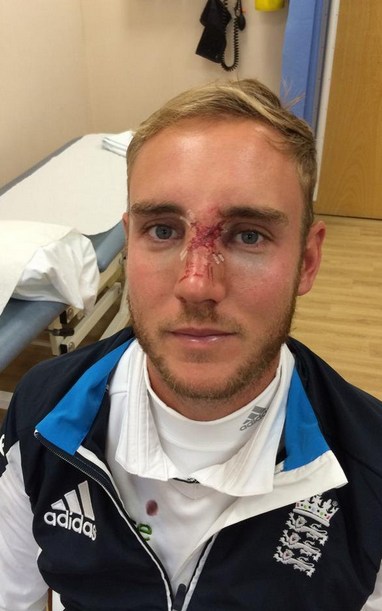 I am working with the sports psychologist to try and focus the mind on other things.(Photo Source: Stuart Broad Twitter Handle)