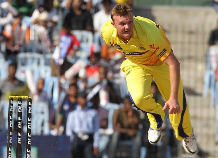 The Australian left-arm pacer Doug Bollinger played for Chennai Super Kings in between 2010 and 2012. (Photo Source: AFP) | CricTracker.com