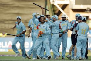 India were crowned World T20 champions in 2007
