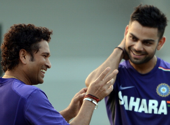 Virat Kohli trolls Sachin Tendulkar