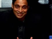 Pakistani cricketer Shoaib Akhtar during release of his autobiography 