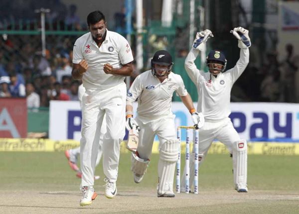 Ravi Ashwin v New Zealand