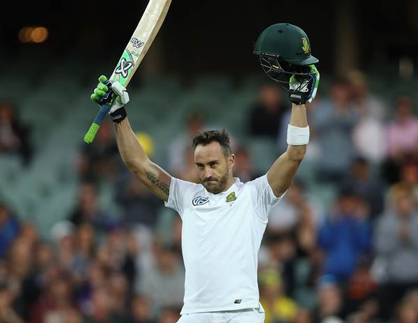 Faf du Plessis of South Africa