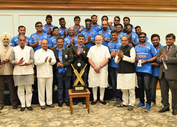 Team India blind