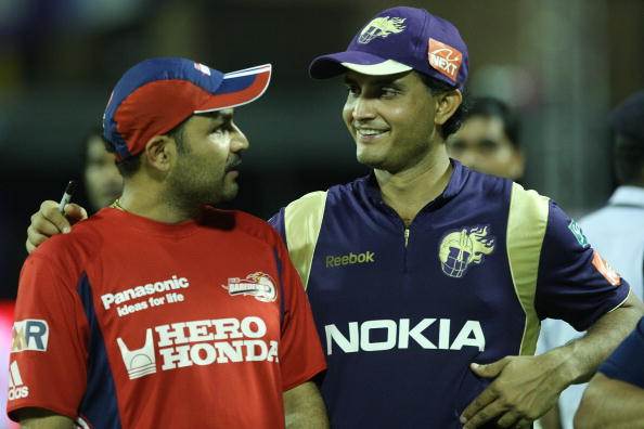 Virender Sehwag & Sourav Ganguly