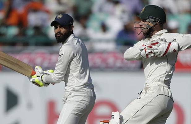 Ravindra Jadeja and Matthew Wade