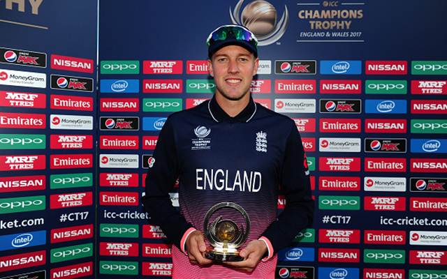 Jake Ball of England