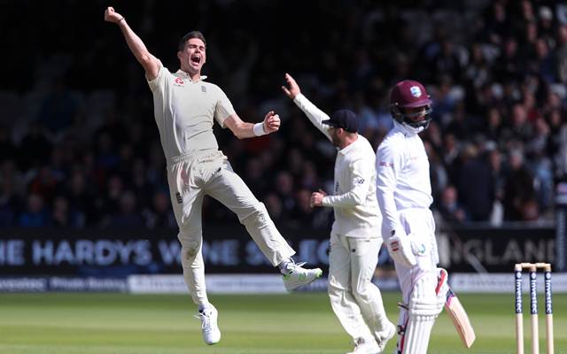 James Anderson of England