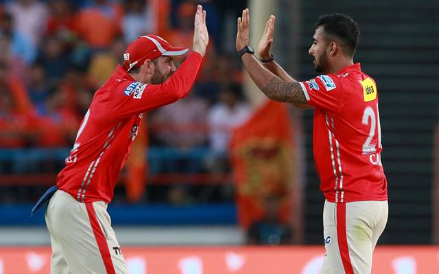 KC Cariappa and Glenn Maxwell