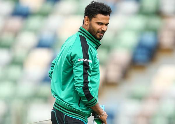 Mashrafe Mortaza of Bangladesh