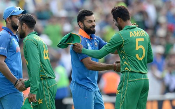 Mohammad Amir and Virat Kohli