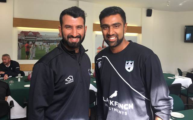 Ravi Ashwin and Cheteshwar Pujara