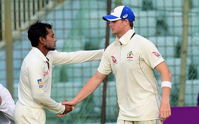 Steven Smith and Mushfiqur Rahim | CricTracker.com