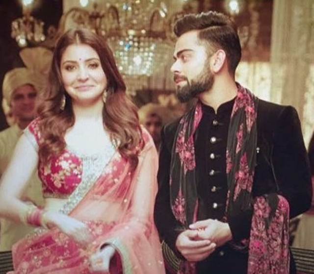 Virat Kohli and Anushka Sharma