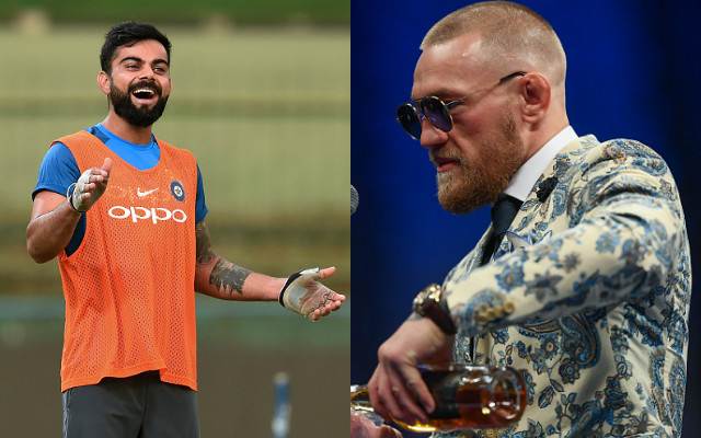 Virat Kohli and McGregor