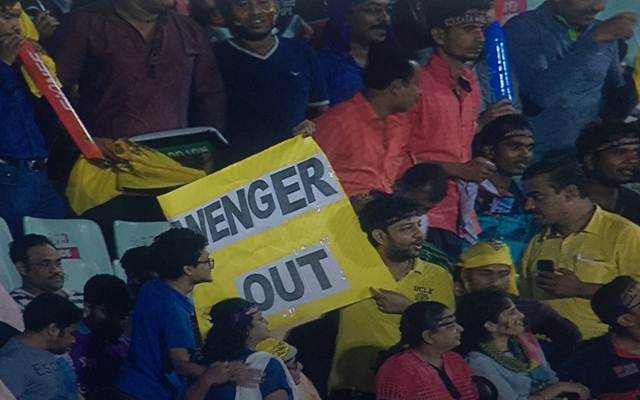 Wenger out Eden Gardens
