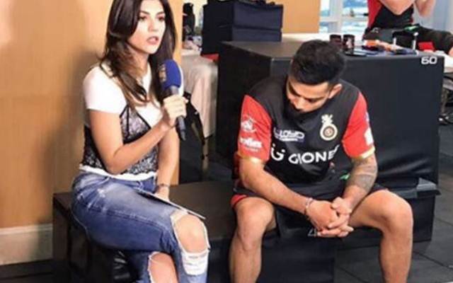 Archana Vijaya and Virat Kohli