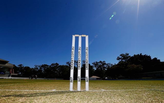 Cricket stumps in Mumbai University
