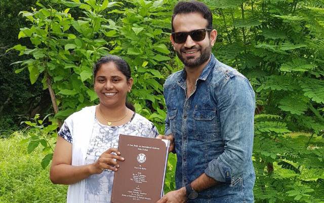 Irfan Pathan and Tanvir M Shaikh PhD
