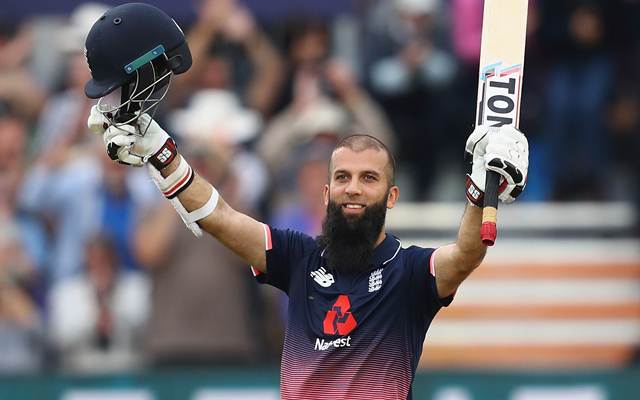 Moeen Ali of England