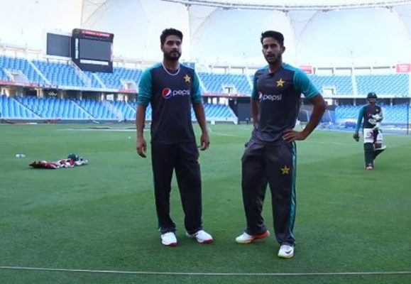 Hasan Ali and Rumman Raees