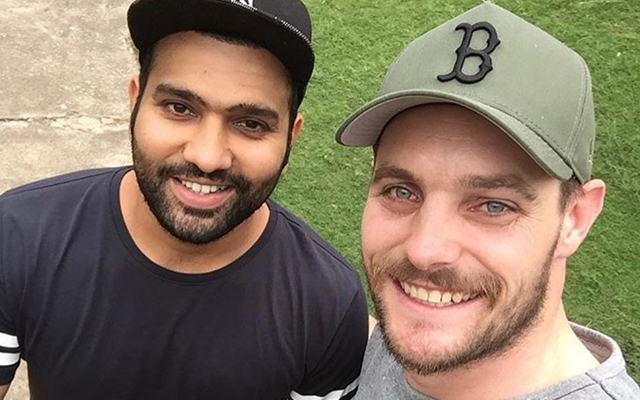 Rohit Sharma & Mitchell McClenaghan