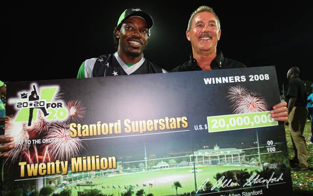 Chris Gayle of the Superstars