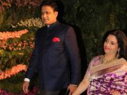 Anil Kumble & his wife