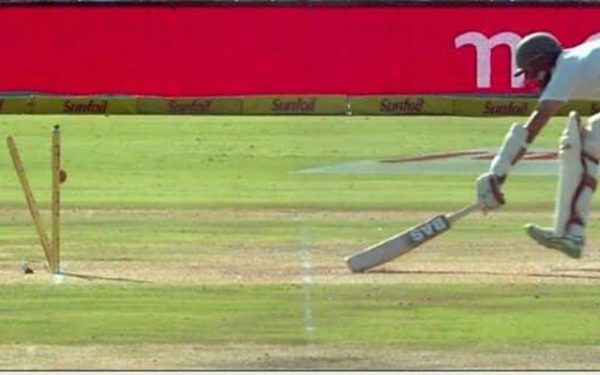 Hashim Amla run-out