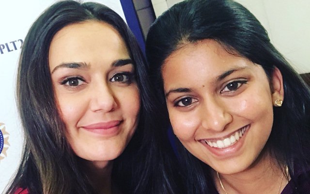 Preity Zinta and Jhanvi Mehta