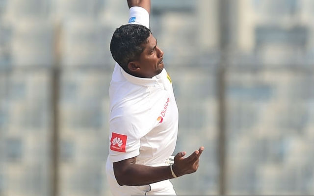 Rangana Herath of Sri Lanka