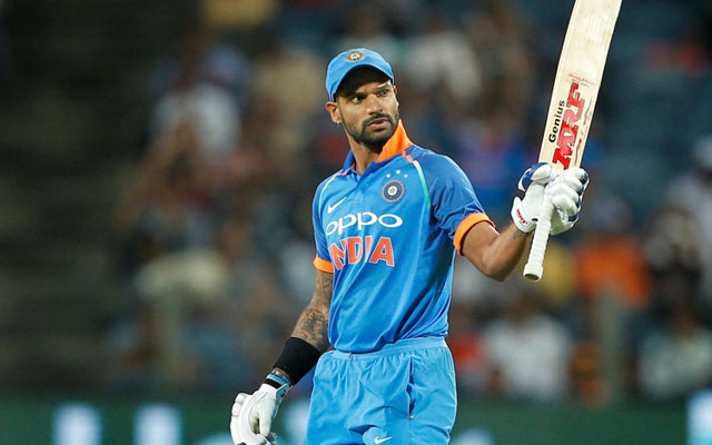 Shikhar Dhawan of India