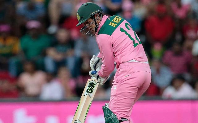 South African batsman Quinton de Kock