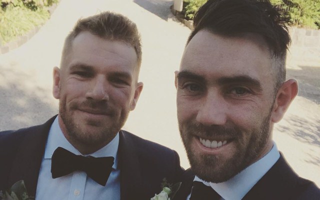 Aaron Finch and Glenn Maxwell
